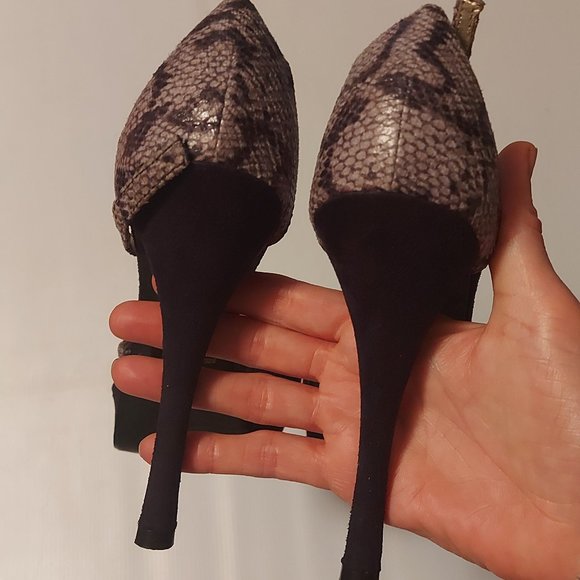 Snake print platforms - Picture 7 of 7